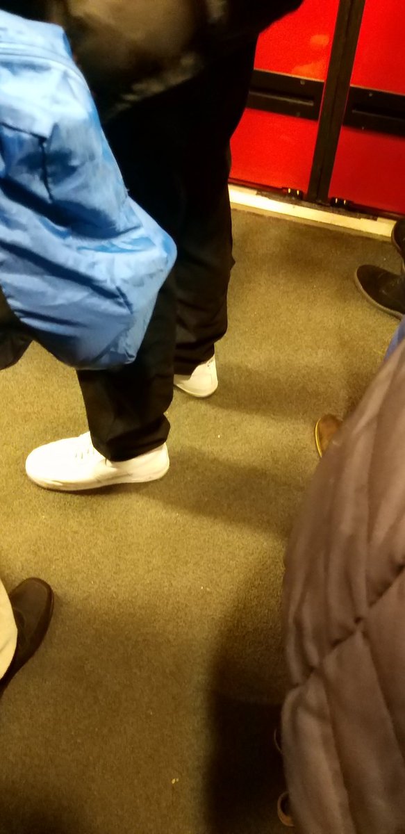 Playing sardine in a packed commute train, since several were cancelled due to reasons. No #5amwritersclub in the train for me, then. Thanks, #fridaymorning!

#WritingCommunity #softscifi #scifi #SFF #trains #commuting