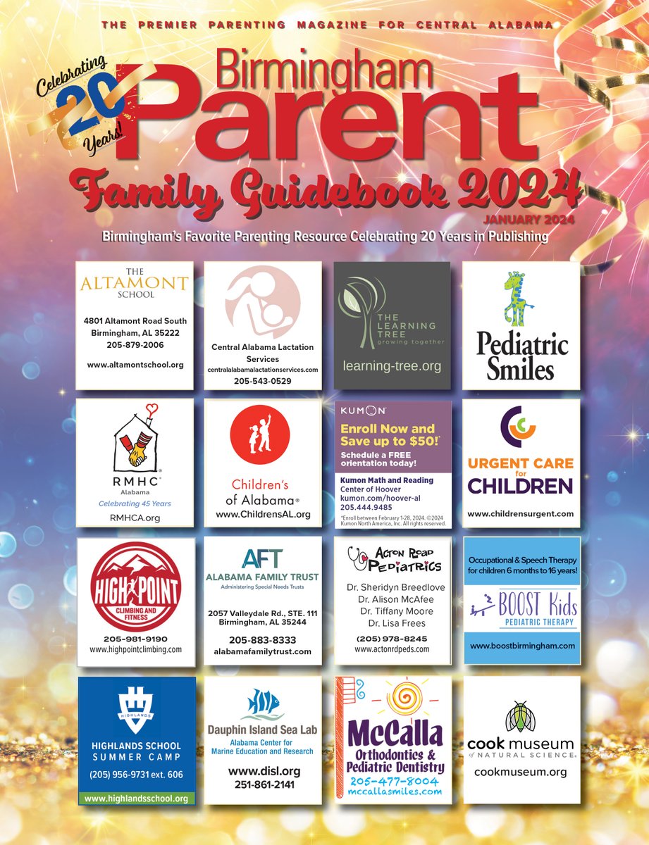 bhamparent's tweet photo. Pick up our new Family Guidebook on stands now, or read online at https://t.co/aWUvDcZ5hw. https://t.co/L3LL69ee2z