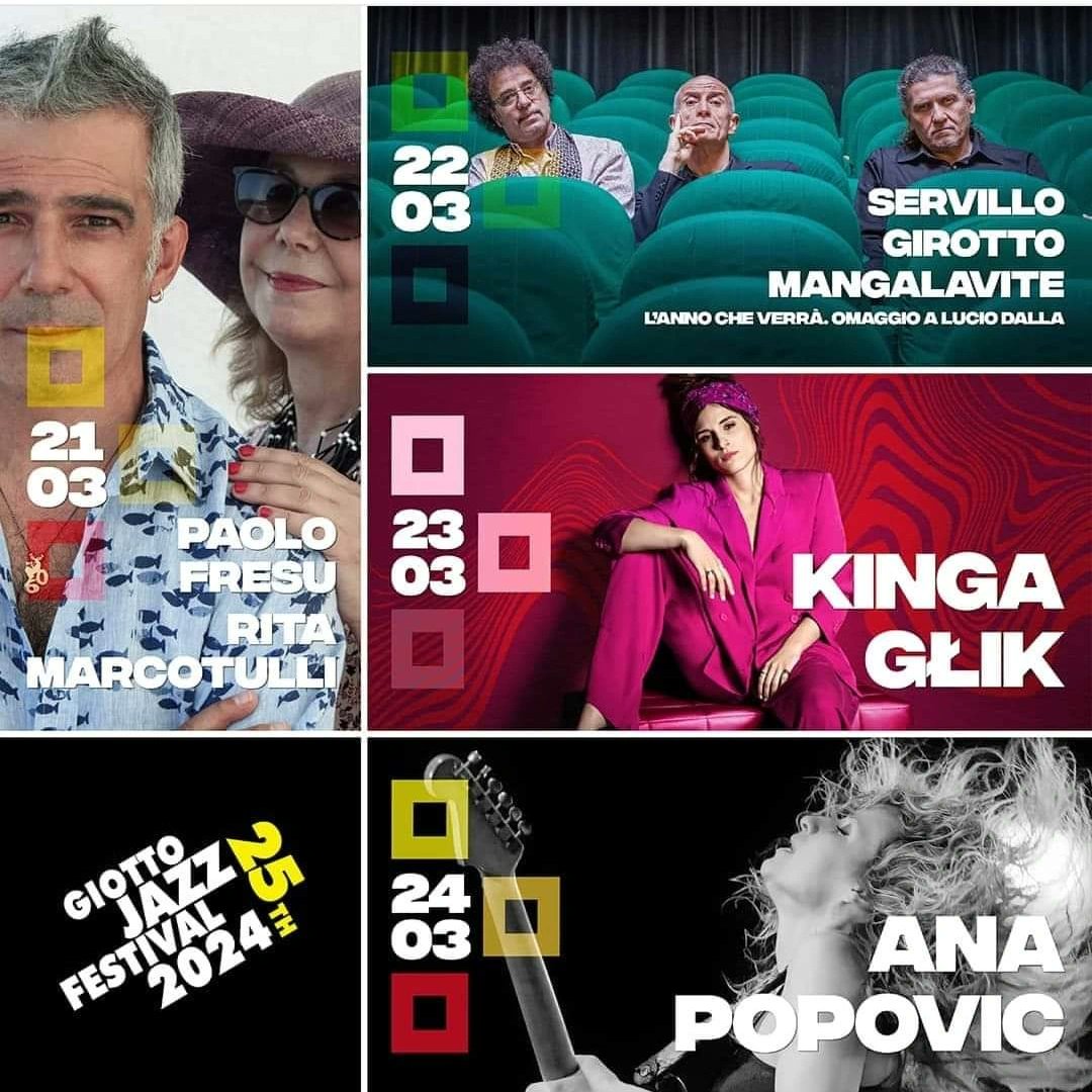 Music Pool (@jazzmusicpool) on Twitter photo ๐ฃ๐๐ถ๐ผ๐๐๐ผ ๐๐ฎ๐๐ ๐ฎ๐ฌ๐ฎ๐ฐ In arrivo la 25ยฐ edizione dal 21 al 24 maro
Programma e Tickets ๐
eventimusicpool.it/giotto-jazz-20โฆ
#giottojazzfestival #jazz #mugello #vicchio #tuscany #paolofresu #ritamarcotulli #kingaglyk #peppeservillo #manliomangalavite #JavierGirotto #anapopovic ๐ฃ๐๐ถ๐ผ๐๐๐ผ ๐๐ฎ๐๐ ๐ฎ๐ฌ๐ฎ๐ฐ In arrivo la 25ยฐ edizione dal 21 al 24 maro
Programma e Tickets ๐
eventimusicpool.it/giotto-jazz-20โฆ
#giottojazzfestival #jazz #mugello #vicchio #tuscany #paolofresu #ritamarcotulli #kingaglyk #peppeservillo #manliomangalavite #JavierGirotto #anapopovic