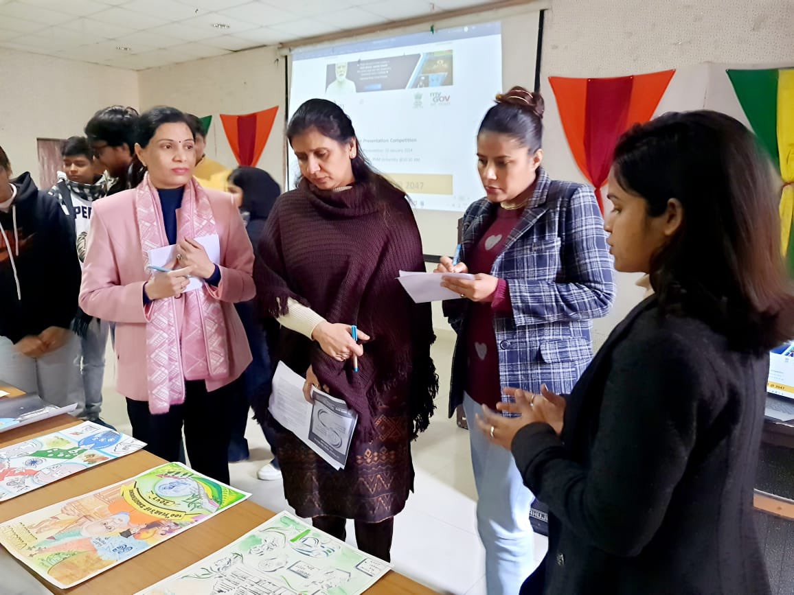 pdmuniversity's tweet photo. Viksit Bharat @ 2047 : Voice of Youth
PDM University organised Poster making competition on the theme ‘Viksit Bharat @ 2047’ https://t.co/FpfjoyyCYU