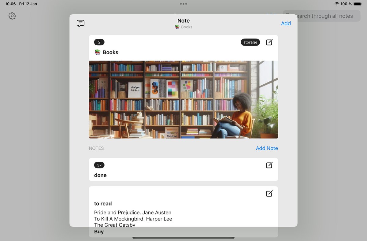 TheNote_app's tweet photo. We launched #iPad version 🚀
https://t.co/YuY7AE1km5
• Save notes with photo, video and links
• Offline mode
• Day and night theme
• Background sync between devices
• Support for an unlimited number of devices https://t.co/WqTNkoIX0M