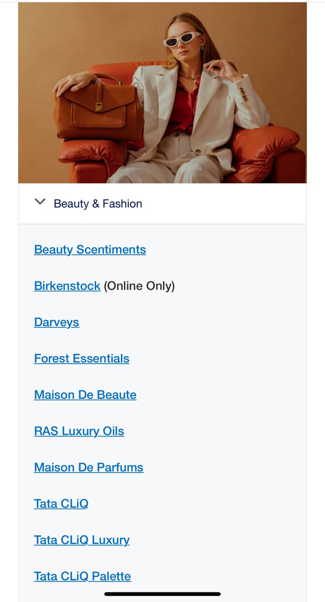 ExplorebyRoad's tweet image. #Amex 10x and 20x offer is live now..... #TataCliq &amp;amp; #ForestEssentials are two brands I found noteworthy in the 10x segment.... 

#PlatinumCharge