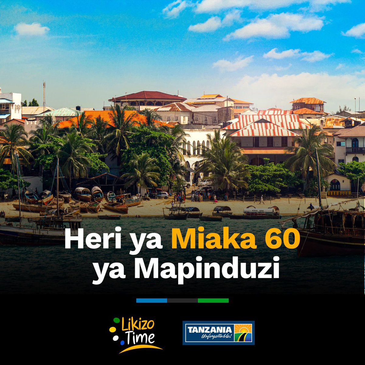 Heri ya miaka 60 ya mapinduzi Zanzibar. Unajua nini kuhusu Mapinduzi?
#SikuyaMapinduzi
#TanzaniaUnforgettable
#LikizoTime