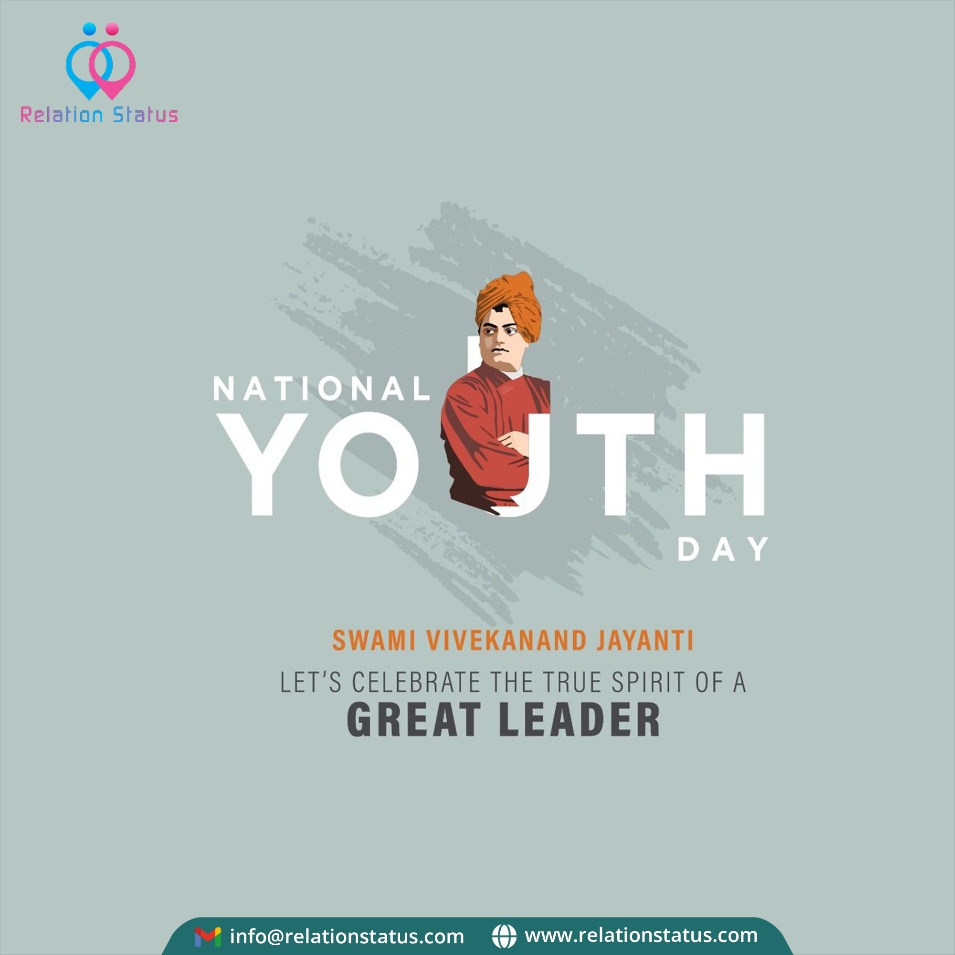 RelationStatus's tweet photo. National Youth Day!

#RelationStatus #Relation #Relationship #Love #Life #Dating #Quotes #Status #Lifestyle #Health #Fitness #Fashion #Articles #Blogs #GuestPost https://t.co/z6jNQNAl0l