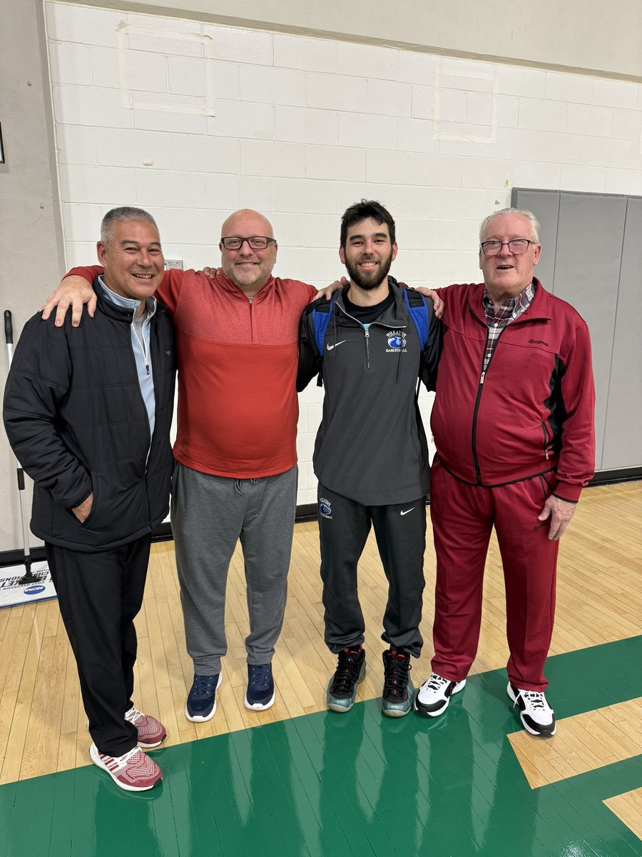 Loved seeing <a href="/tymurphy45/">Ty Murphy</a> play &amp; drop 30 at <a href="/Babsonhoops/">Babson Basketball</a> today but Babson wins by 11. Also had a Babson HOF’er with me. All is good with the world!!