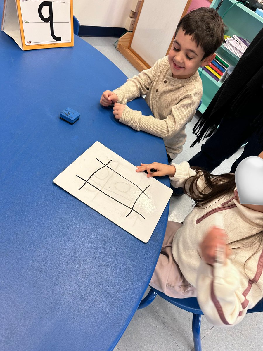 Today we played tick tack toe to practice both winning and losing, both important skills when being a good sport 👍🏻 #BearTavernPride
