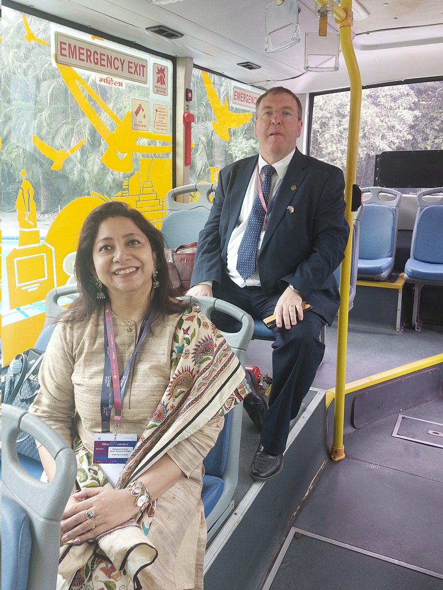 PoddarHaimanti's tweet photo. Wonderful to see #Bihar Government's vision at #BiharEVConclave to move fast towards #electricmobility. Great to participate, interact & chart out path for new collaborations.
@BiharTransport
@SAgarwal_IAS
@BSPCBOfficial
@madpai
@PawanMulukutla
@chaitanyakanur1
@DEFCCOfficial https://t.co/1UOyzpjmxX