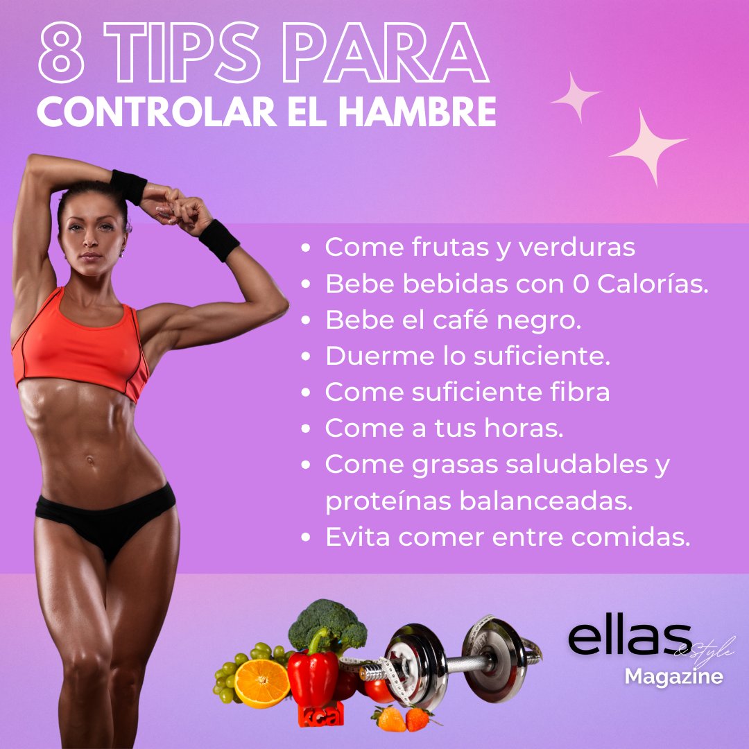 EllasStyle's tweet photo. ¿Si eres de las mías y batallas con los #antojos? te dejo estos #tips para ayudarte a controlar el #hambre
#fitness #life #wellbeing #fisioterapia #ellasmagazine #ellasstylemagazine #Jueves https://t.co/H9ViM6FXpx