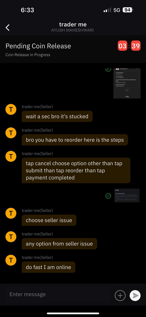JaksViral's tweet photo. @Bybit_Official #bybit  #bybitP2P this a scammer on Bybit trying to scam people 
Donot trade with this scammer with name #trareme on Bybit p2p https://t.co/ksUCxTSRyb