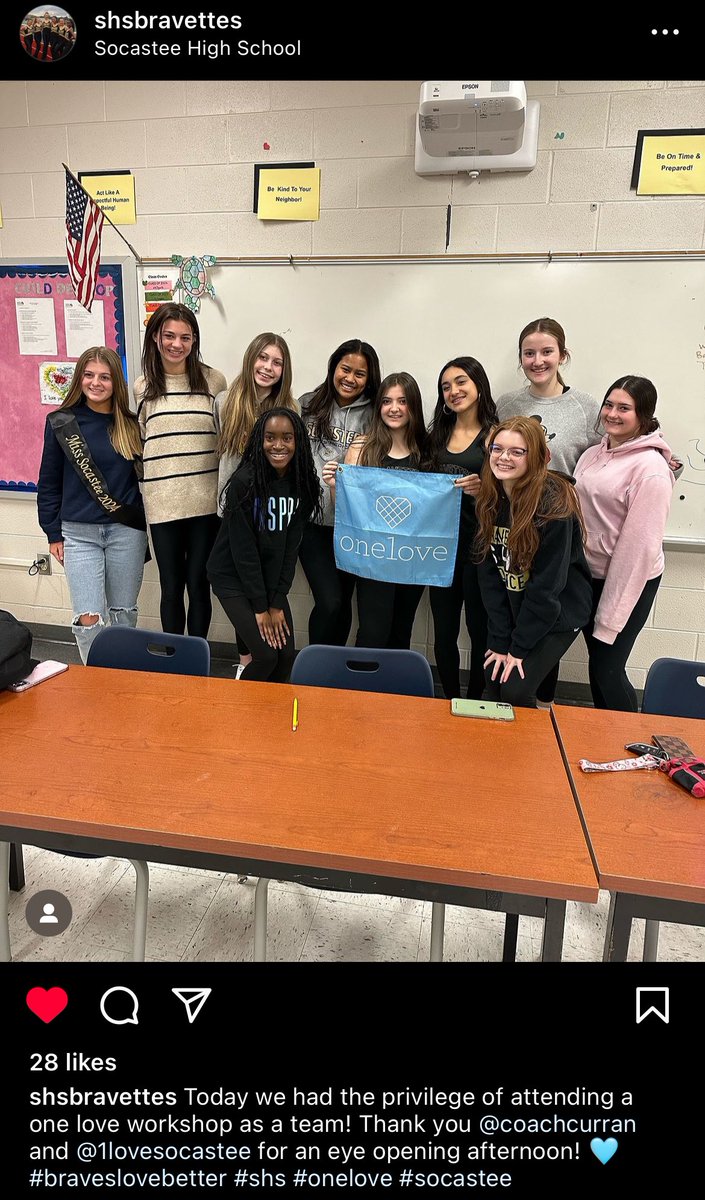 CoachCurran42's tweet photo. Hosted another amazing @Join1Love workshop with a phenomenal group this afternoon! We are only one year into having the FIRST and ONLY One Love Club in South Carolina and we’re only just getting started spreading the amazing and empowering message!!! https://t.co/ZZmfbVZkJg