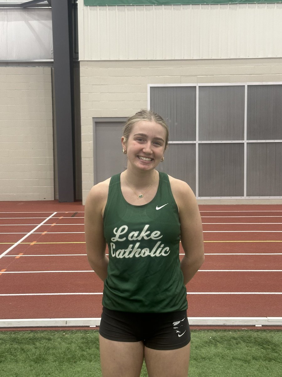 LakeTrackXC's tweet photo. LC Track &amp; Field made their presence known in the NEOITC Red Division tonight!! Wyatt Kaufman had a dominant 1st place showing in the Weight Throw. Claire Duricky padded her resume with a 1st place showing in the 60m hurdles. Joey Lonchar earned a Section Championship in the 200m https://t.co/SLEKOYLIOl