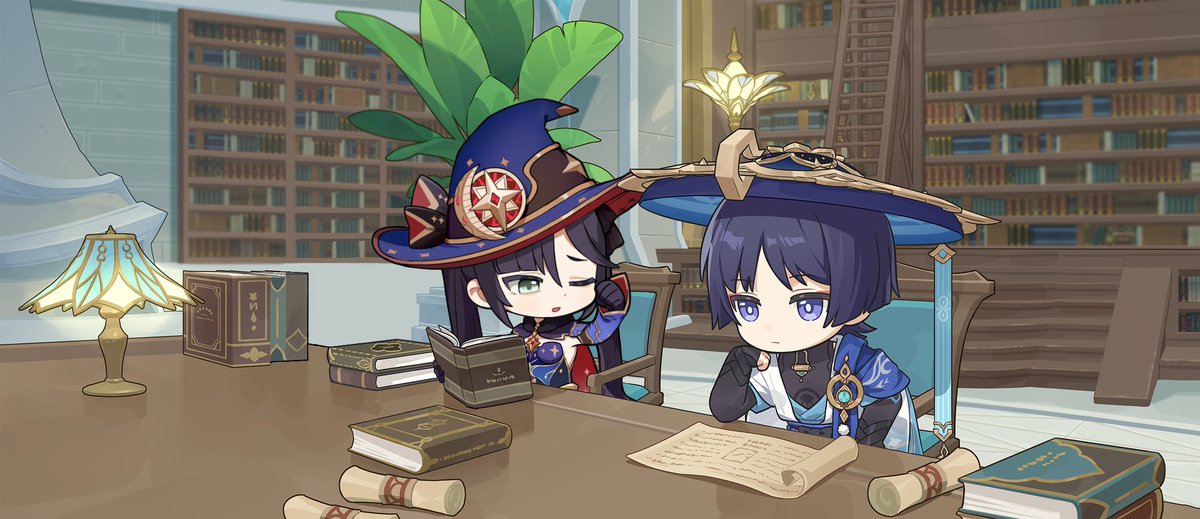 Rin_OK13's tweet photo. Study❤️
#Scaramona
#GenshinImpact https://t.co/uqvKX2XhZ1