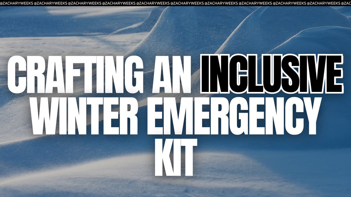 🌬️ Facing Alberta's -40°C chill this weekend? It's crucial to prepare, especially for those with disabilities. I'm sharing a guide on building a Winter Emergency Kit tailored for these extreme conditions. #AlbertaWinter #DisabilityAwareness