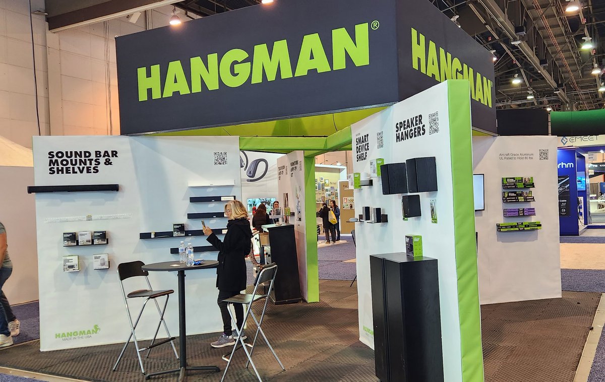 aieatechguy's tweet photo. Hangman..if this isn't your wife fire her. Wanted some info on your product and she wouldn't get off the phone.  #CES2024 https://t.co/jJNIANTNZM
