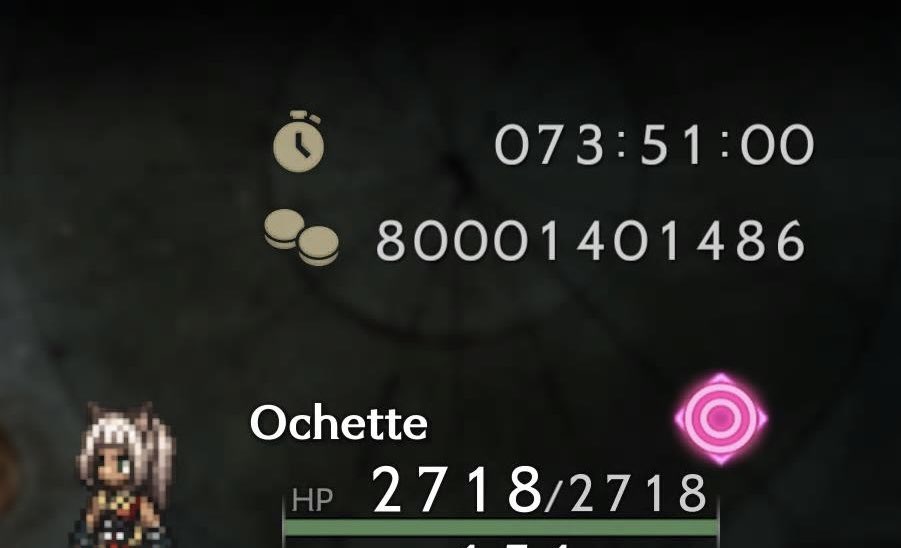 80 billion!!! #OctopathTraveler2