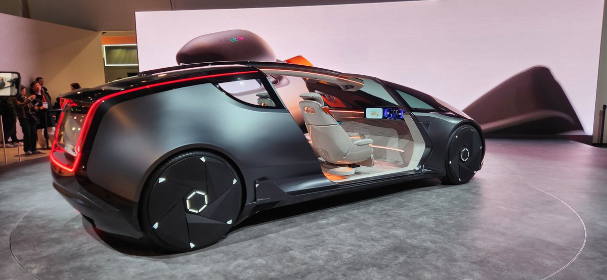 aieatechguy's tweet photo. Party car #CES2024 https://t.co/nfrlexcvND