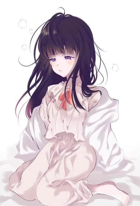 起きたは良いものの動きたくないヲちゃん