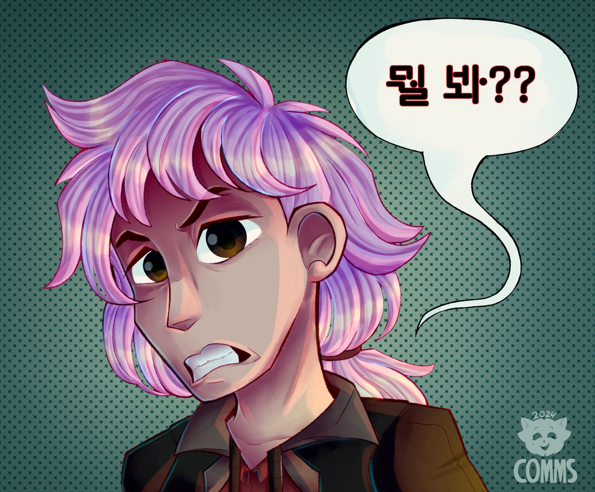 AnaDrawZone's tweet photo. Min-Joon is pissed 😠! Stop staring at him!

First #Commission of the year!! Thank you so much to @forkknifeplayer !

#originalcharacter #oc https://t.co/knFVdvKmow