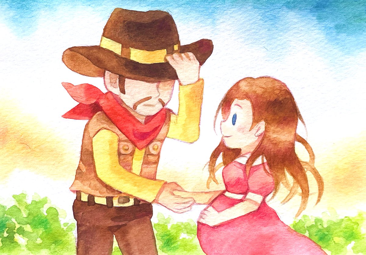 🎩さんと、妊婦🌻さん🌸
