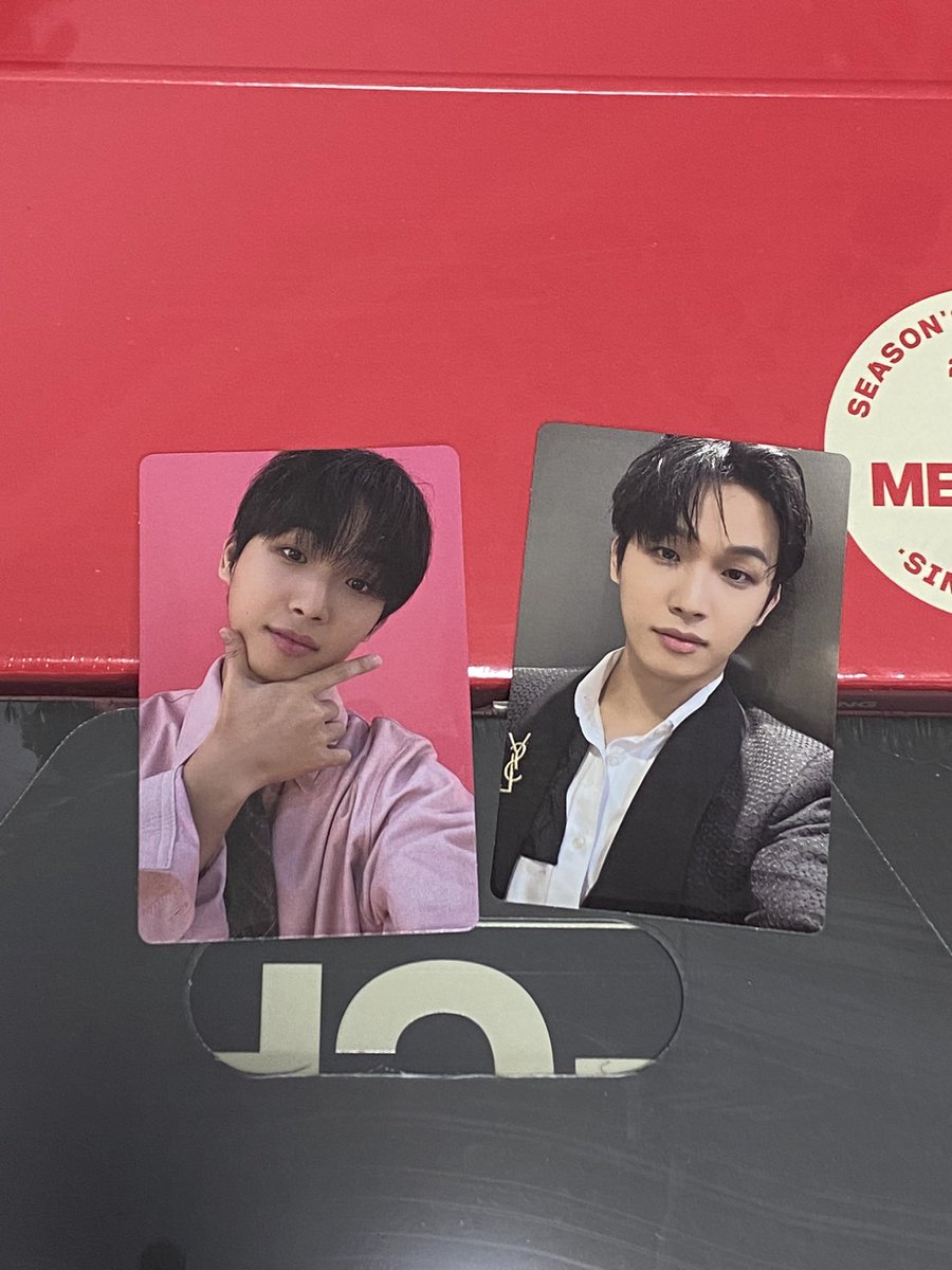 시그 왔는데 둘다 현식옵 당첨..! 너무 조코🩵🩵🩵