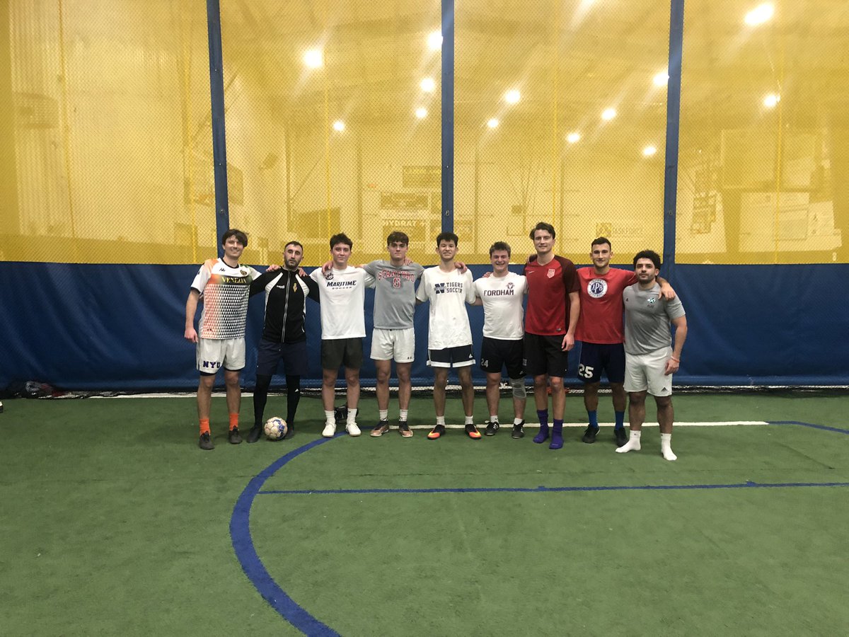 Northport Cow Harbor United Alum Justin Suter ( NYU)John Egan ( Monmouth ) Aiden Burns Maritime Aiden Kolbe ( Stony Brook )Luke Carrano ( Colorado) Dan Demarco ( Sacred Heart ) Nick Suter ( NYU ) Nick Gutenkust ( Johnson &amp; Wales)  
Avery Mastredrea ( Kings College) at training ⚽️