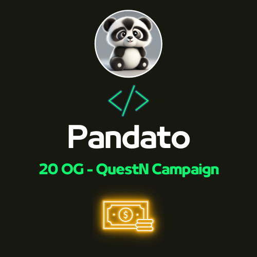 SolCommunityy's tweet photo. FREE MINT NFT AIRDROP

We’re so happy to announce the giveaway OG Pandato for the Aptos community on #TaskOn! TOP 20 Leaderboard ✅

https://t.co/ZdmqbWpxQy

🎁Rewards: 20 OG = 20 Free Mint

⏰Time: 20th Jan 2024

Don’t forget to like, RT, and tag 3 friends to join now!

#Aptos #Pandato #AptosNFTs
