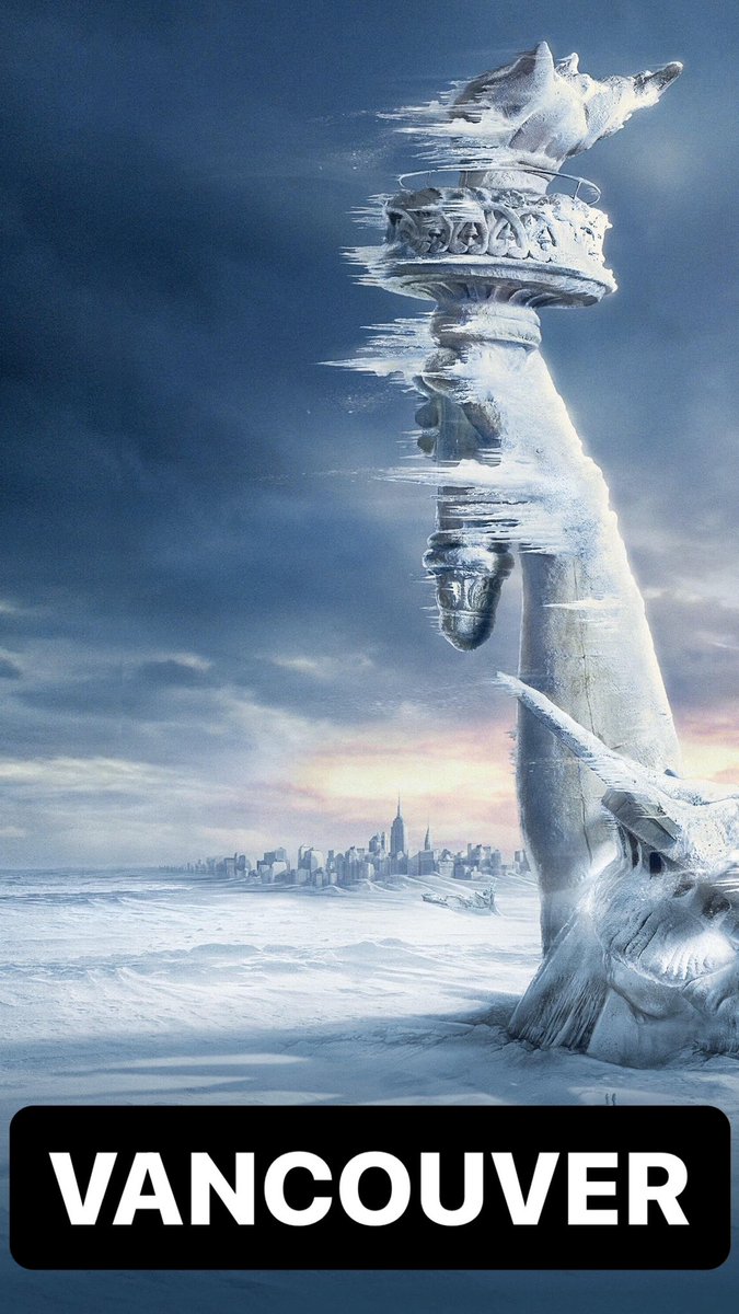 What Vancouver feels like when 2cm of snow fall and the temp dips below into the 🥶 #bcstorm