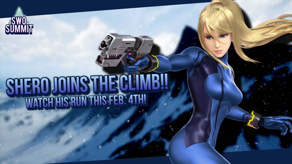 SWOSmash's tweet image. Due to scheduling conflicts, Pancake will not be able to attend the SWO Summit.

In his place, we welcome 7th place vote-in @Shero_Zss to the climb!

We will see you February 4th for the circuit finale!