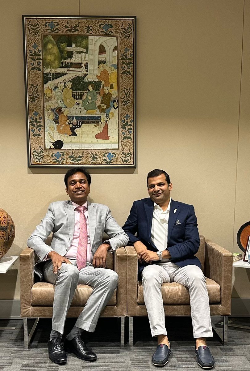 ANZIBC's tweet photo. Our Board Member from NSW, Mr. Pankaj Khandelwal called on the Indian Consul General in Sydney and discussed the areas where the CGI Sydney and the ANZ India Business Chamber could work together to help the business and the industry to grow in the bilateral space. https://t.co/Rrt1bt2RlF