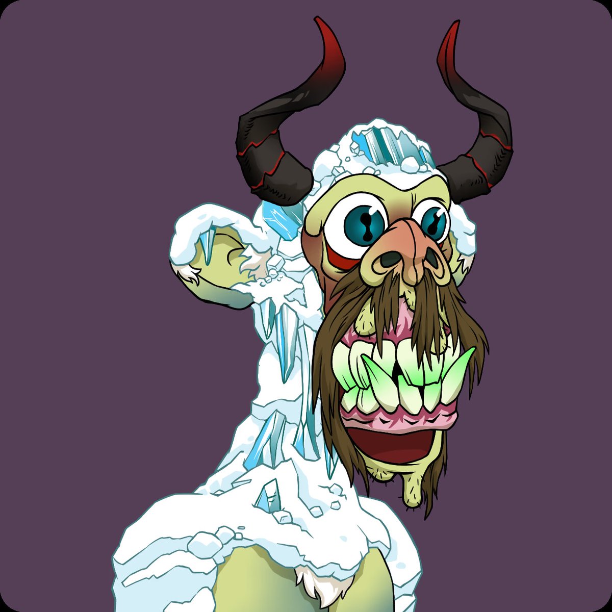 Officially joining the <a href="/BoredApeYC/">Bored Ape Yacht Club 🍌</a> with this wendigo looking #MAYC 
#ApeFollowApe