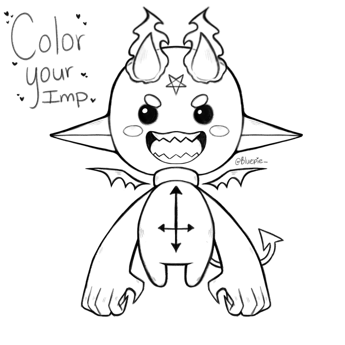 Bluepie_'s tweet photo. HI MY LITTLE IMPS, ITS HERE!

❤️💜💙
I'd love to see how you color/ edit your imps! PSD and Transparent png for free on my Kofi, use #blutifulart so I can see it!
❤️💜💙

Link in comments!🔗 https://t.co/eN47LS6CiK