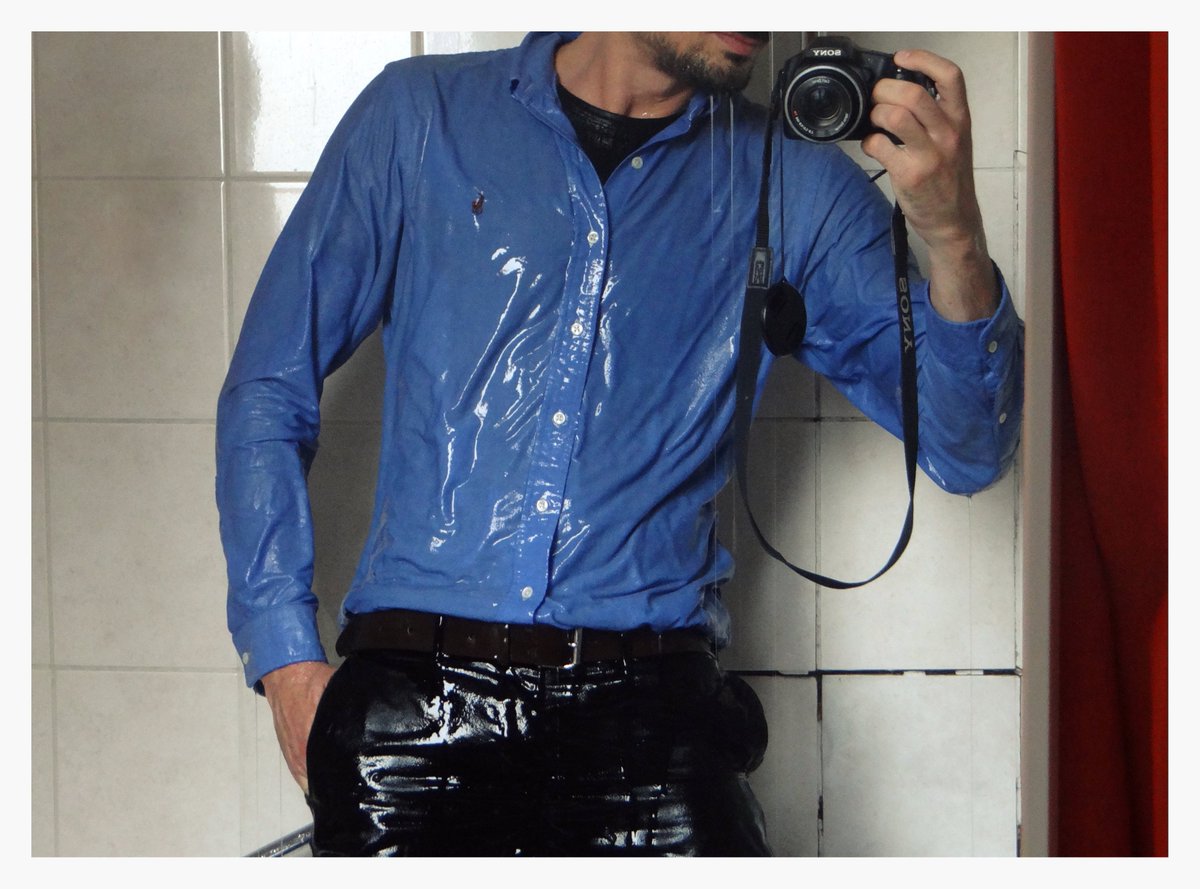LrWetshirt's tweet photo. #lubed #preppy #wetlook #ralphlaurenshirt https://t.co/9HKBx0cnRq