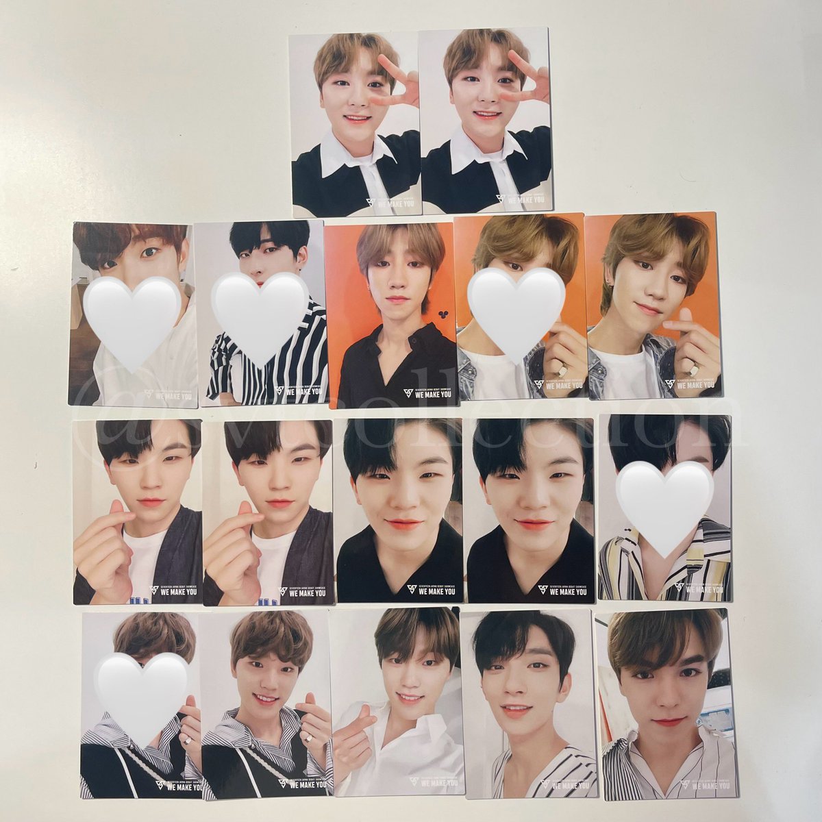 svtcollection's tweet photo. 🎀 wts / trading card 🎀

ทดก. We make you - Seventeen Japan Debut Showcase
 
อูจี ดีโน่ โจชัว ซึงกวาน ดิเอท เวอร์น่อน 

ราคาใบละ 100 บาท รวมส่งทุกใบค่ะ🤍

#ตลาดนัดสวนแครอท #ตลาดนัดseventeen woozi dino joshua seungkwan the8 vernon https://t.co/mpyaD3ge7T