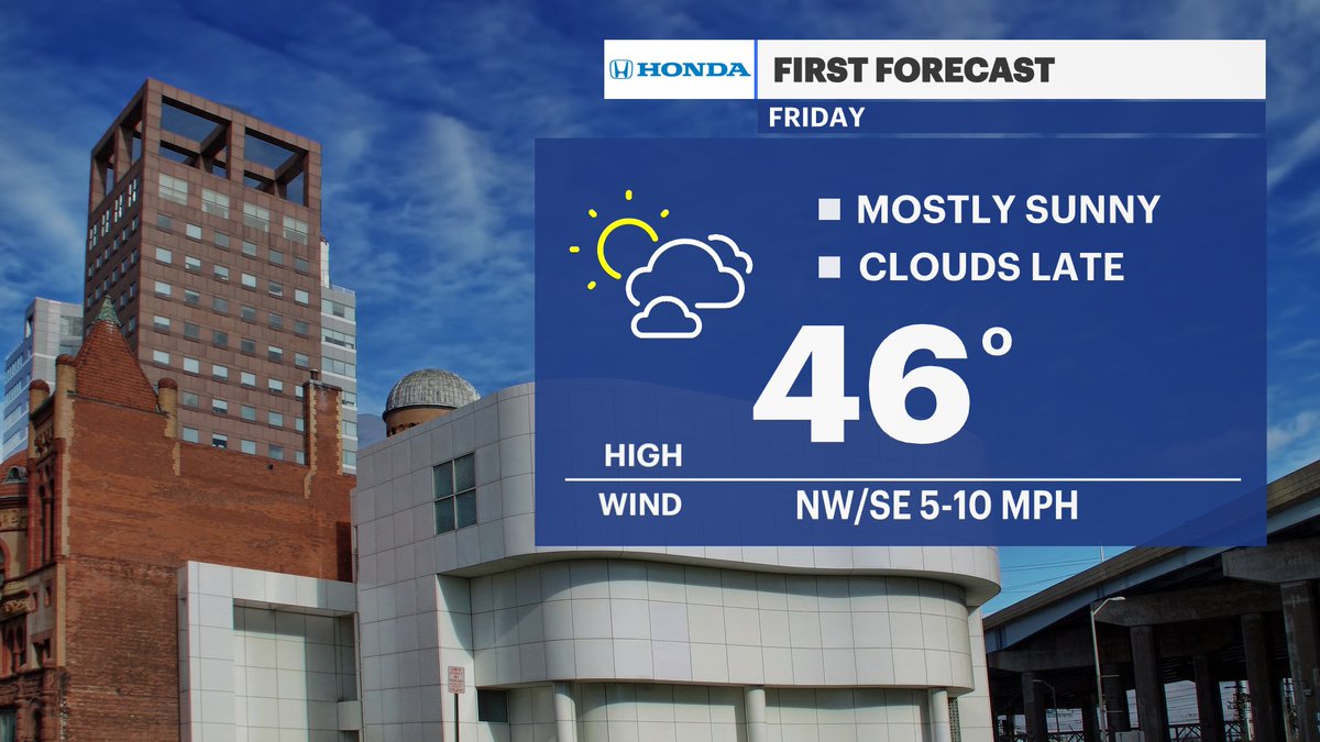 MichelePowersWx's tweet image. 😎Friday starts off nicely and ends as a wash.  What you need to know about this weekend's weather
📲@news12ct
connecticut.news12.com/weather

#ctweather #anotherstorm #morerain #n12stormwatchers #weekendweather