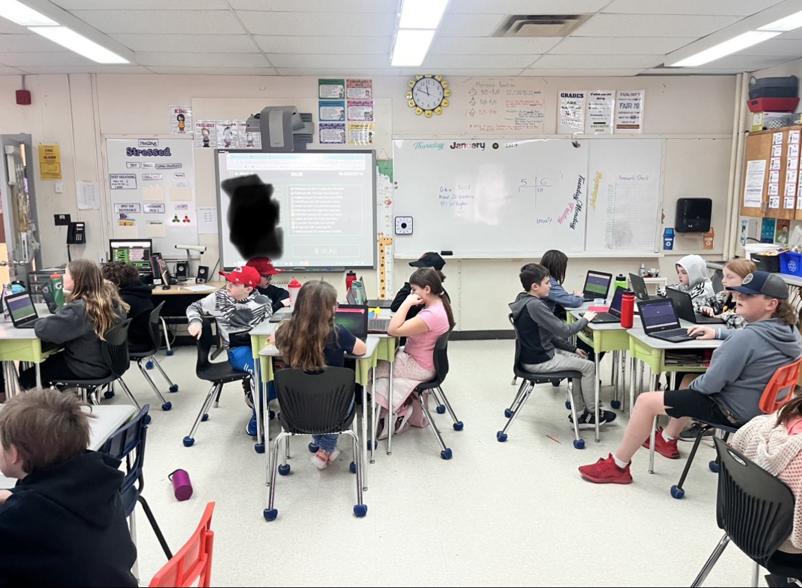 Blooket!! A very engaging way to practice our multiplication facts here <a href="/MarmoraPublic/">MarmoraPublicSchool</a>