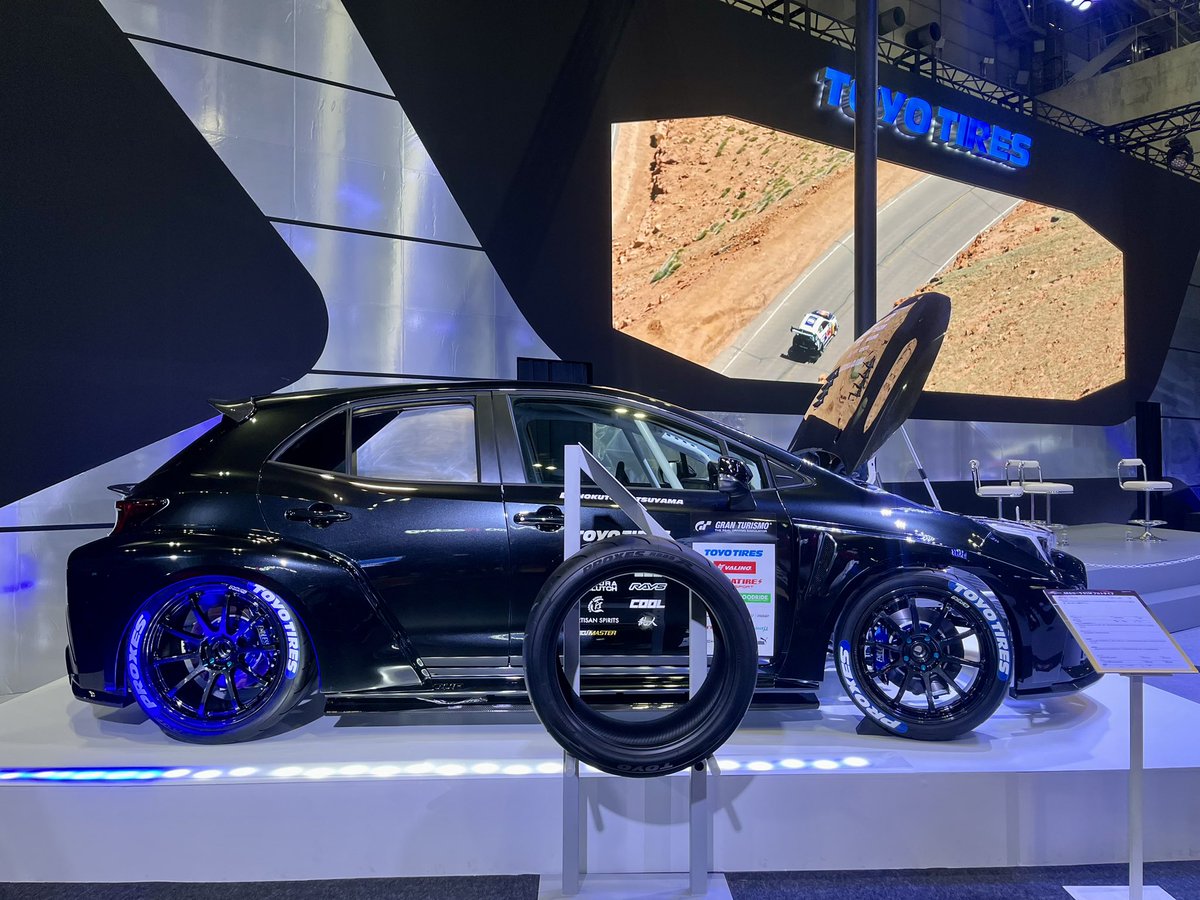 今年はGRカローラでD1GPに参戦します🔥 #TOYOTIRES #TAS2024