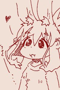 「ちかごろのらくがき2うさーん 」|うちうのイラスト