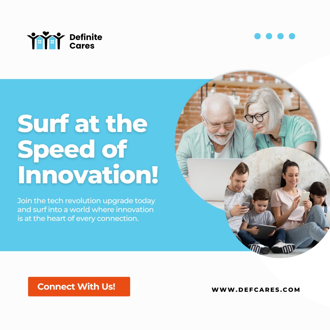 🌐 Ride the Innovation wave with Definite Cares! 🚀 Upgrade for blazing-fast internet and a future-forward online experience. 🌟

🔗 Connect with us 👉 defcares.com/affordable-con…

#DefiniteCares #InternetInnovation #FastInternet