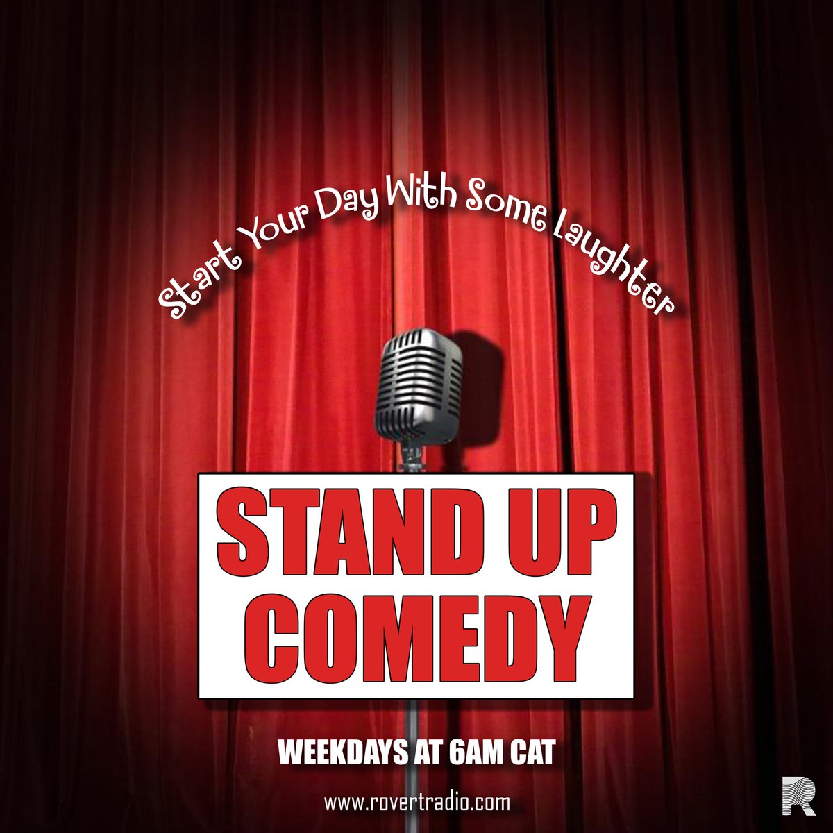 Buckle up for a laughter-filled Friday ride from 6AM CAT on rovertradio.com!
#RovertRadio #comedyshow #onlineradio