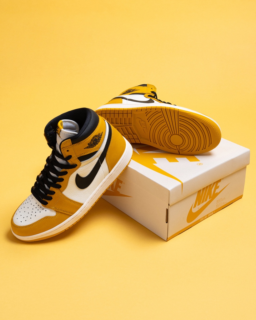 The Air Jordan 1 High Retro OG 'Yellow Ochre’ launches online tomorrow January 13th at 10AM EST, any remaining pairs will be available in store at 12PM EST.
