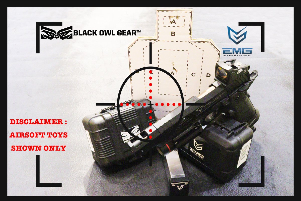 blackowlgear's tweet photo. DISCLAIMER: AIRSOFT TOYS SHOWN ONLY

SSL 0702 PISTOL LIGHT WITH RED LASER (BLACK) -
https://t.co/MbDjChIUYy https://t.co/vhDIi2cdAH