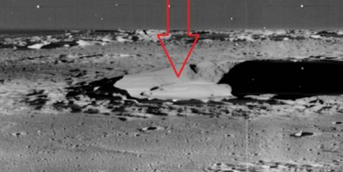 In 1967,  Orbiter satellite took many photos of the Moon, in preparation for the Apollo mission in 1968.