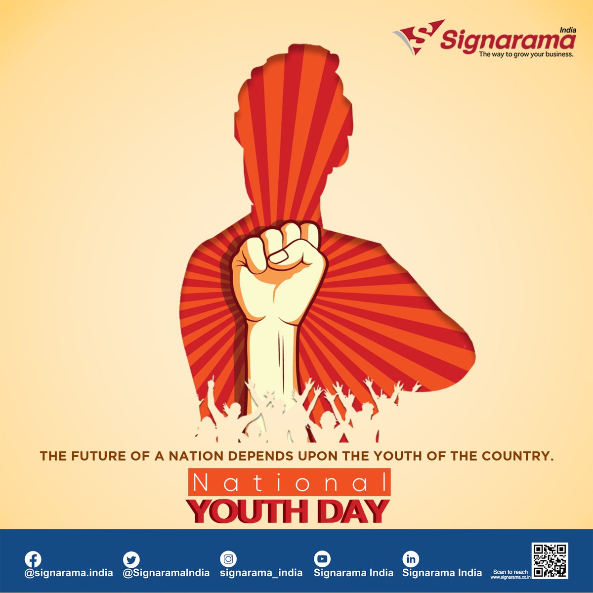SignaramaIndia's tweet photo. #Signaramaindia #Nationalyouthday #Swamivivekananda #Vivekanandajayanti #Vivekananda #Youthday #Youth #India https://t.co/Cb66EgFb0V