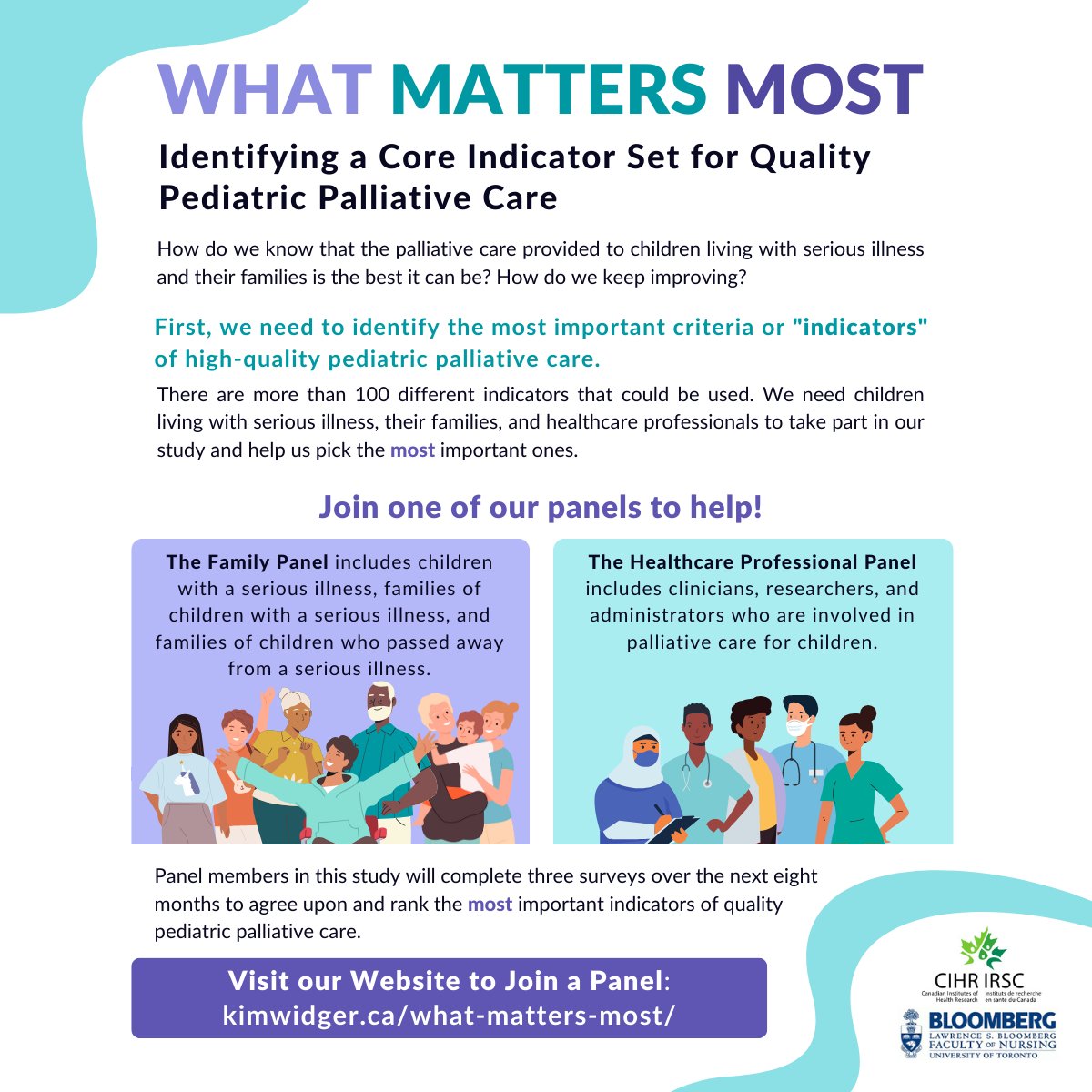 aphnofficial's tweet photo. 📢 Study Alert! Are you a family member of a child with a serious illness, or a healthcare professional involved in palliative care for children? Help identify the most important criteria of high-quality #PediatricPalliativeCare. 

➡️ Learn more: https://t.co/NQxeIyMjPO https://t.co/KscmpyhY6r