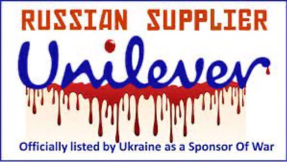 #BoycottUnilever #Boycott #RussiaIsANaziState #RussiaIsATerroristState @Unilever