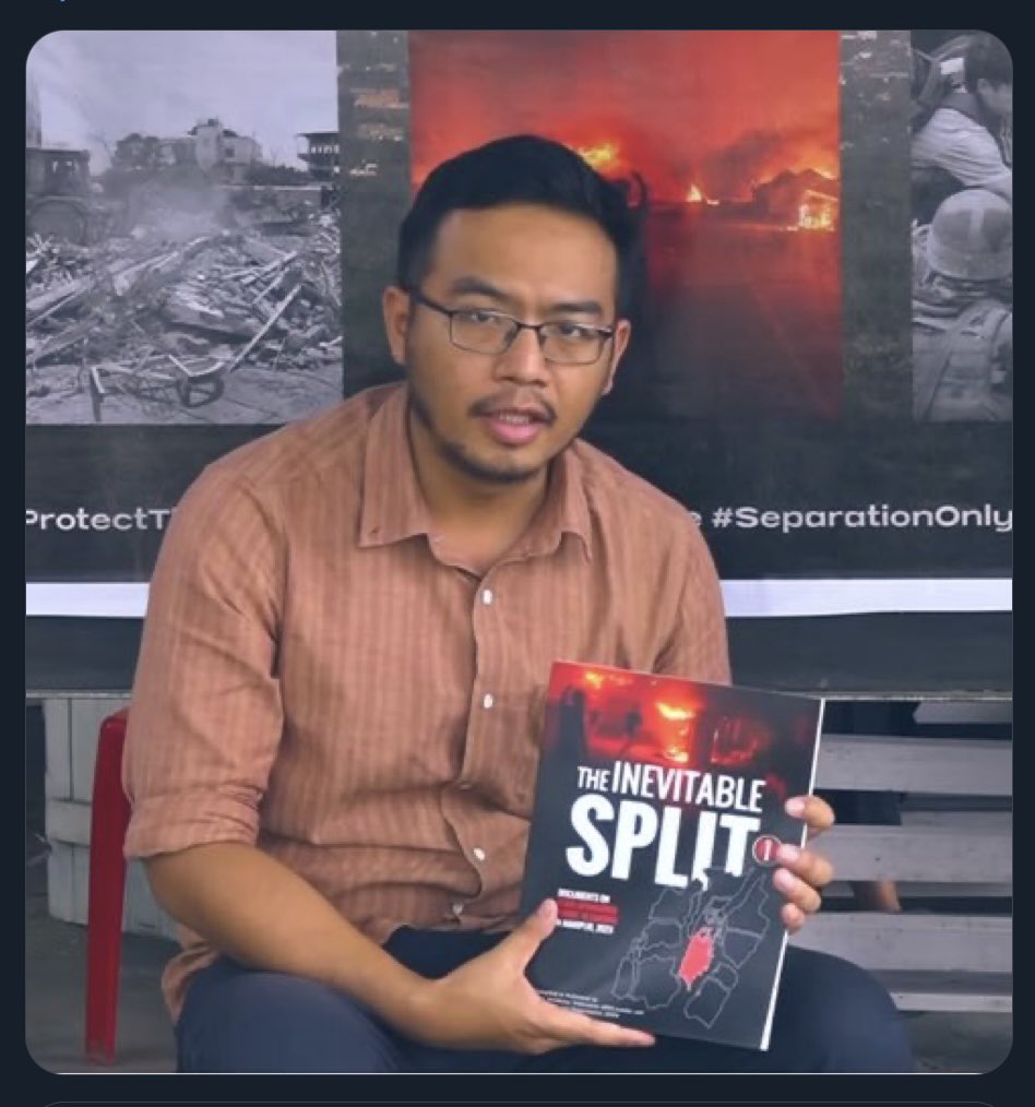 <a href="/GolanNaulak/">Golan Naulak</a> who couldn’t even feel a connection to Churachandpur or Manipur is instigating others to break up a land he can’t even identify himself with. His inclination for separatism comes from a deep rooted alienation from the land and the people which he couldn’t even