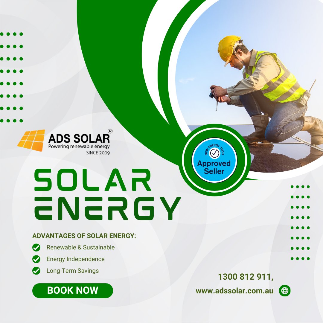 ADSSolar's tweet image. 🌞 Power up your home with ADS SOLAR! 🏡💡 
Unleash the potential of solar energy and take control of your electricity bills.

adssolar.com.au

#ADSSolar #SolarSydney #CleanEnergyRevolution #SolarPower