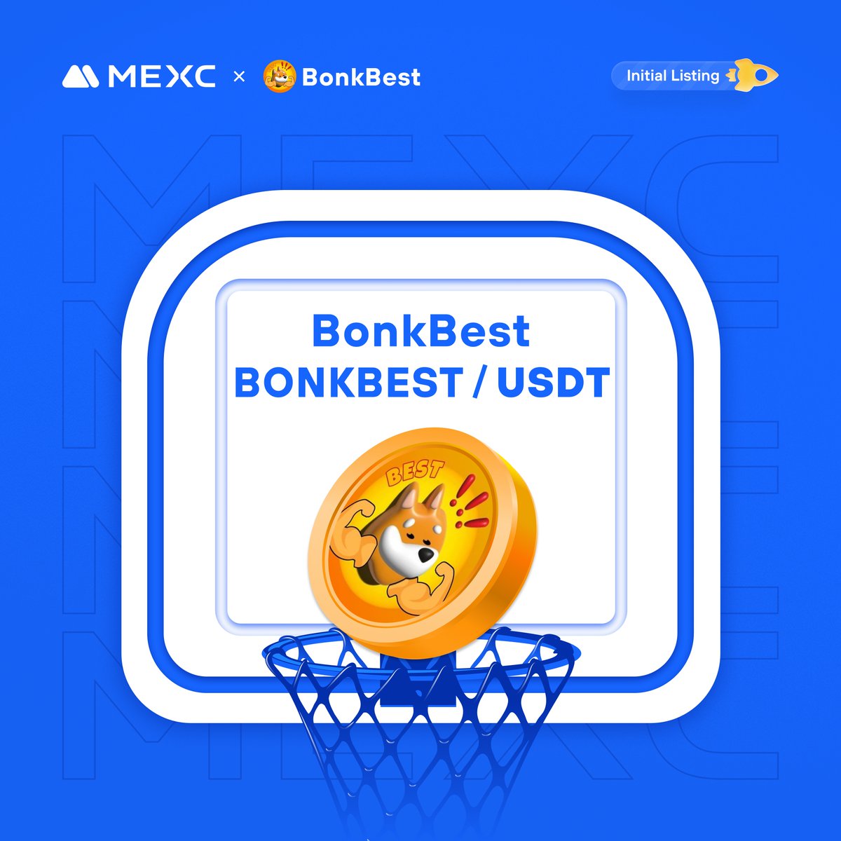 MEXC's tweet photo. We're thrilled to announce that the @BonkBesteth Kickstarter has concluded and #BONKBEST will be listed on #MEXC! 

🔹Deposit: Opened 
🔹BONKBEST/USDT Trading in Innovation Zone: 2024-01-12 06:00 (UTC)

Details: https://t.co/EEDymcPQ8F https://t.co/OCqFzO6Mrz