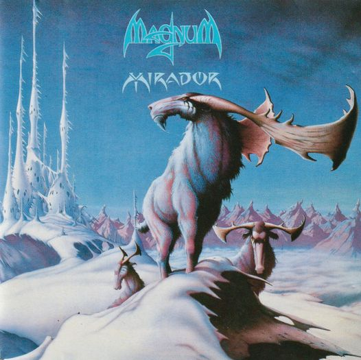 RockCandyMag's tweet photo. Great Album Cover Artwork
Magnum 'Mirador' (compilation album) 1987
Cover art - Rodney Matthews https://t.co/BTBsCPxXQf