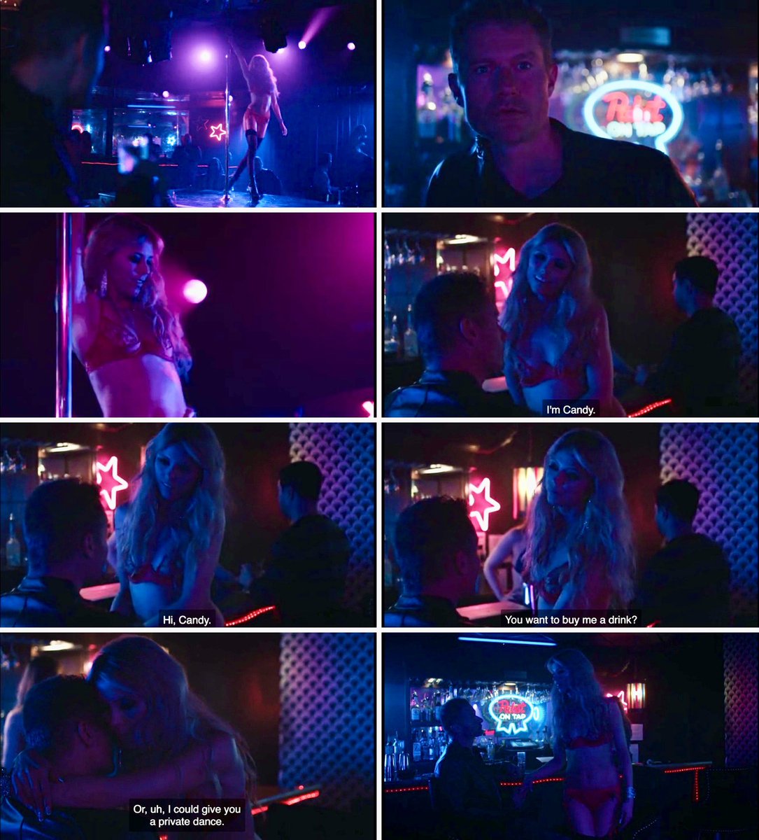 HayleighsComet's tweet photo. Ray meets Renee ♥️

#Hightown #STARZ #FirstMeeting #PTown #ProvidenceTown #Xaviers #StripClub #Undercover #RayAndRenee #Raynee #ReneeSegna #RayAbruzzo #RileyVoelkel #JamesBadgeDale #TheTideWillTurn https://t.co/yYuHrAqPlu
